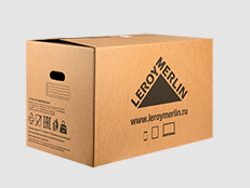 Коробки из гофрокартона с логотипом